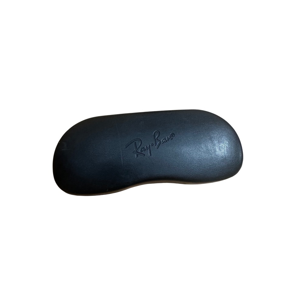 Ray Ban‎ Sunglasses Case Black Clamshell Protective Eyeglasses Holder